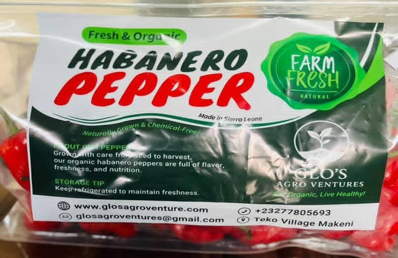 Organic Habanero Pepper